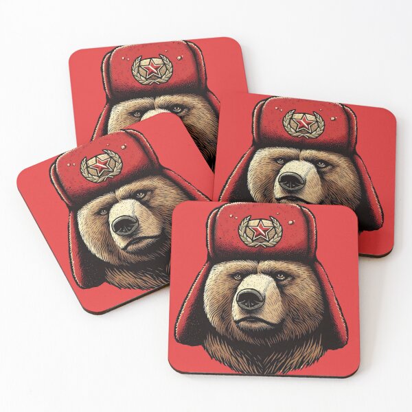 Item preview, Soviet Bear with Ushanka designed and sold by RayCrimson.