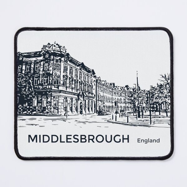 Item preview, Middlesbrough England designed and sold by Lakeric Cityscapes.