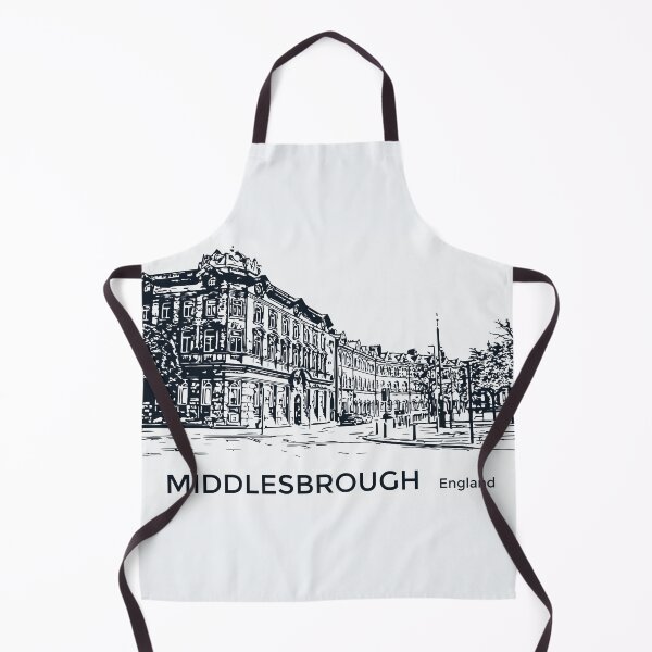 Artikelvorschau, Middlesbrough, England entworfen und verkauft von Lakeric Cityscapes.