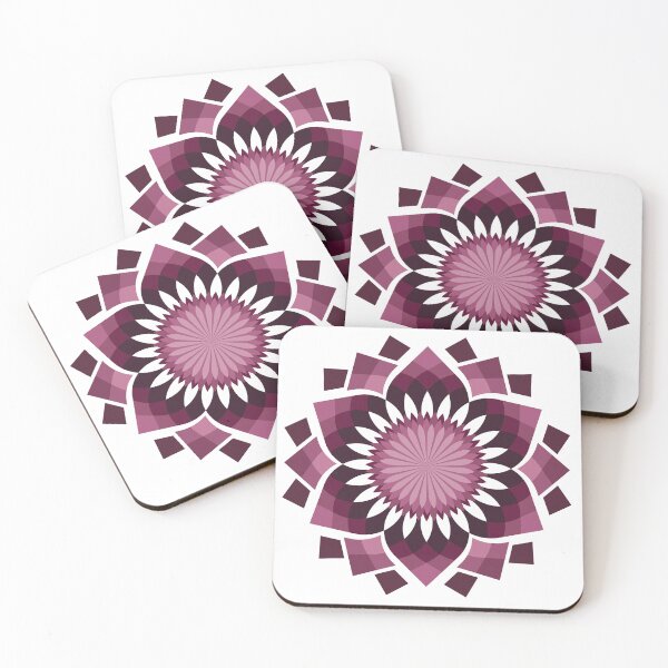 Item preview, Pink Geometric Flower designed and sold by DHTDesigns.