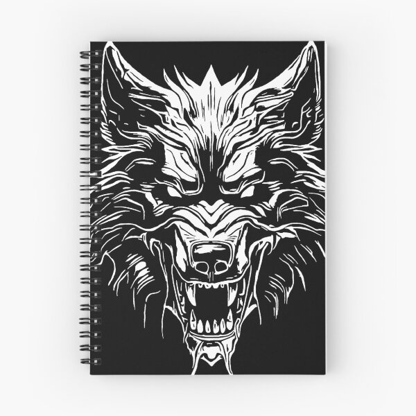 Item preview, wolf designed and sold by einmal-art.