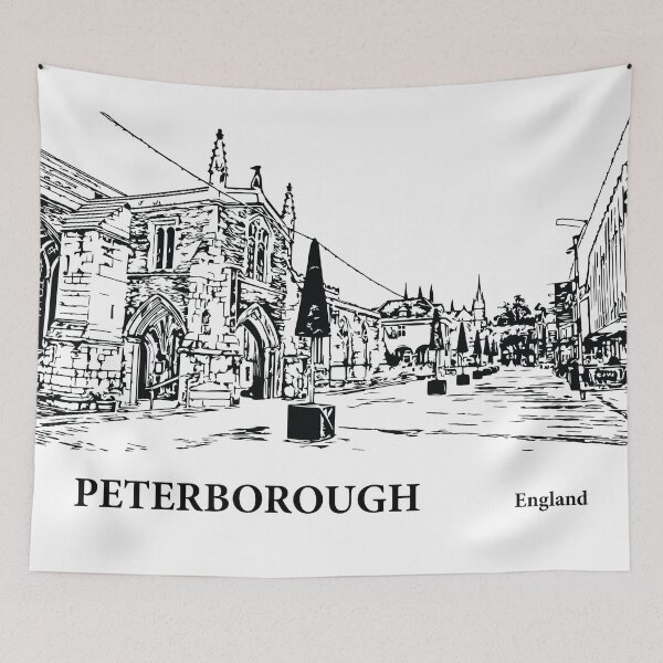 Item preview, Peterborough England designed and sold by Lakeric Cityscapes.