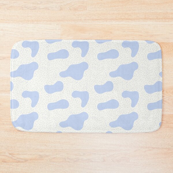 Item preview, Abstract Snowy Shapes in Cream and Blue designed and sold by patternicco.