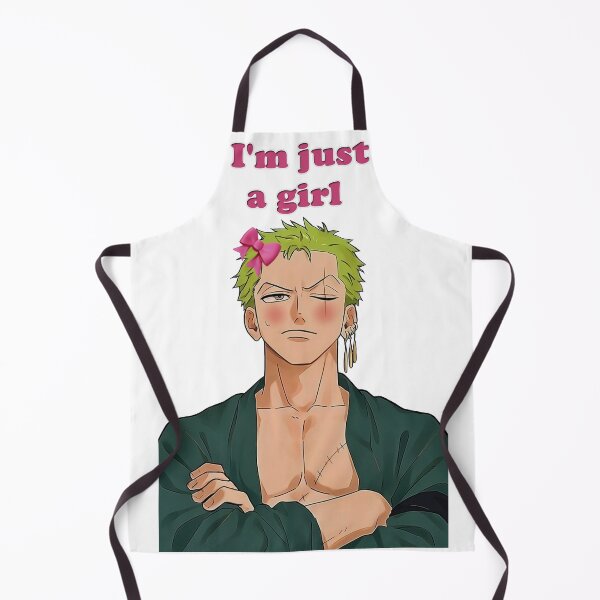Item preview, "Zoro ‘I’m Just a Girl’ Funny Parody – One Piece Fan Art designed and sold by Sisbam.