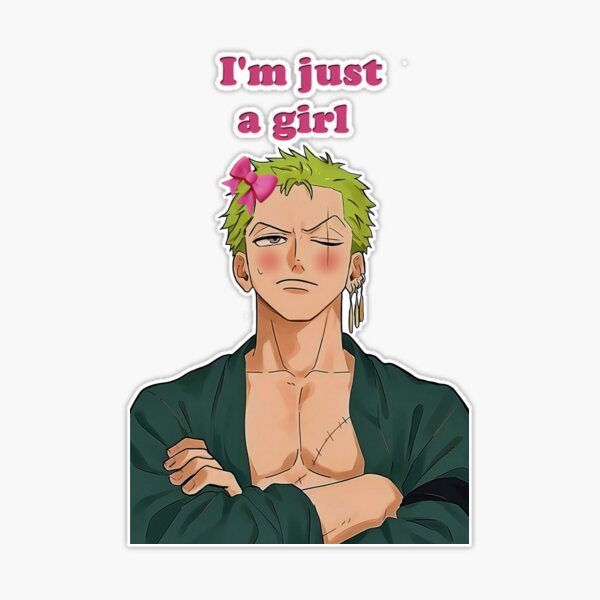 Zoro 'I'm Just a Girl' Funny Parody – One Piece Fan Art