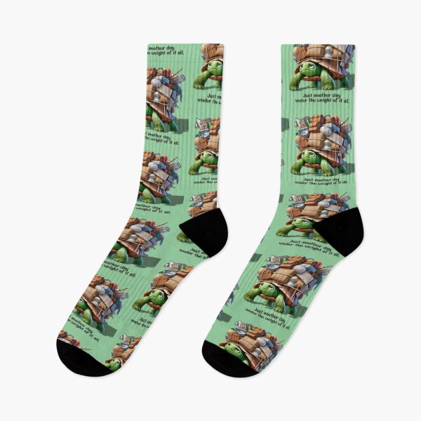 Item preview, Just Another Day – Overloaded Turtle Art designed and sold by gleefulme.