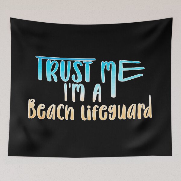 Item preview, Trust Me I’m a Beach Lifeguard – Ocean & Lifesaving Design – Professional Gift designed and sold by sednalafandy79.