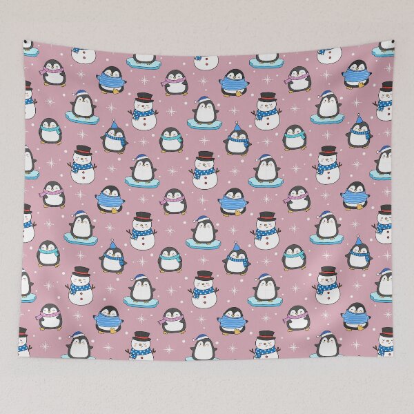 Item preview, This Adorable Penguin Snowman Pattern Will Melt Your Heart! ?⛄️ designed and sold by petpuppymania.