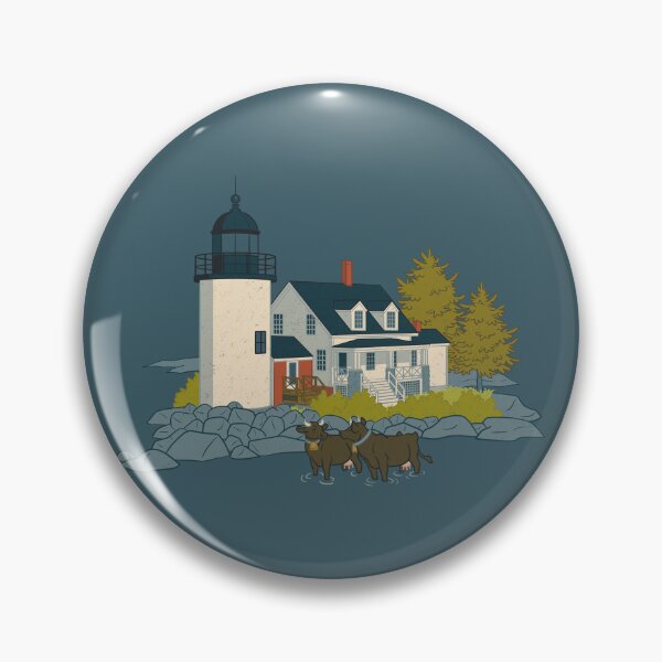 Item preview, Blue Hill Bay Light designed and sold by JadaFitch.