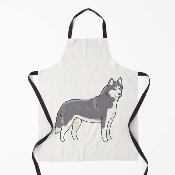Item preview, Gray Husky illustration designed and sold by Mayarart.