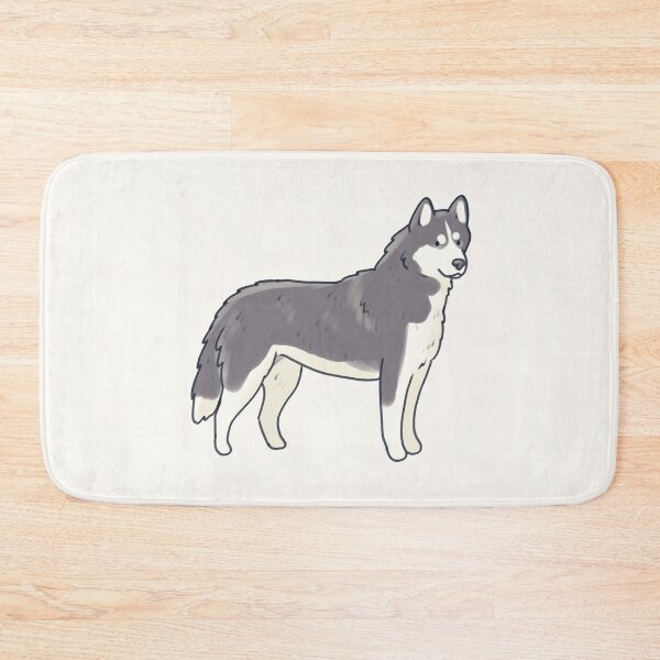 Item preview, Gray Husky illustration  designed and sold by Mayarart.