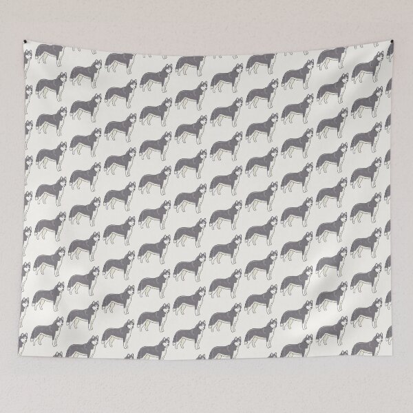 Item preview, Gray Husky illustration  designed and sold by Mayarart.