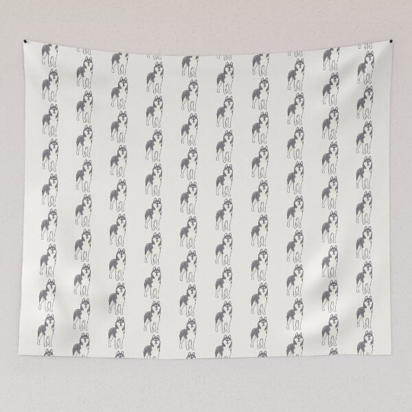 Item preview, Cute Gray Husky   designed and sold by Mayarart.