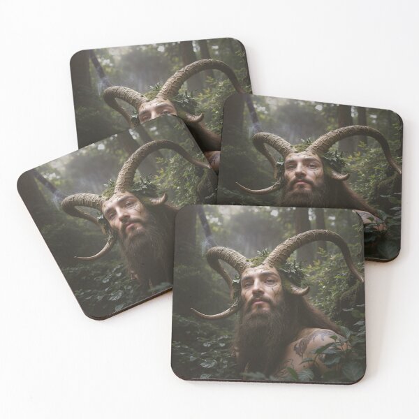 Item preview, Cernunnos: The Forest God in Mystical Surroundings designed and sold by FabcoDesign.