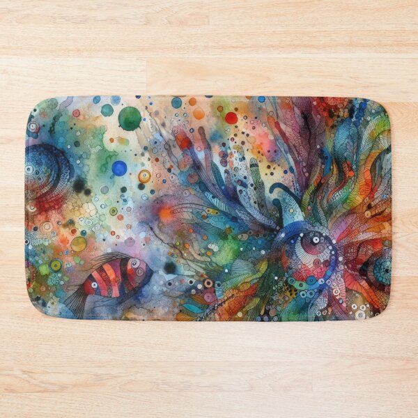 Item preview, Vibrant Underwater Dreamscape designed and sold by Yas_oma.