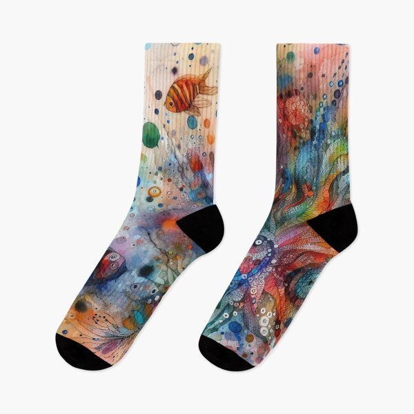 Item preview, Vibrant Underwater Dreamscape designed and sold by Yas_oma.