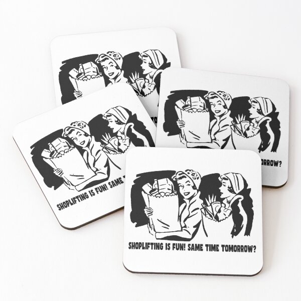 Item preview, Shoplifting Is Fun. Same Time Tomorrow? designed and sold by joshpincus.