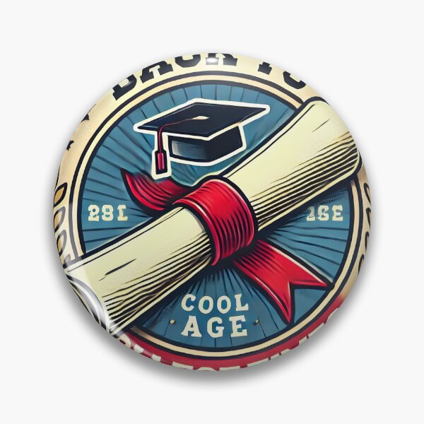 Item preview, Retro Degree Badge T-Shirt Design designed and sold by DesignHub.