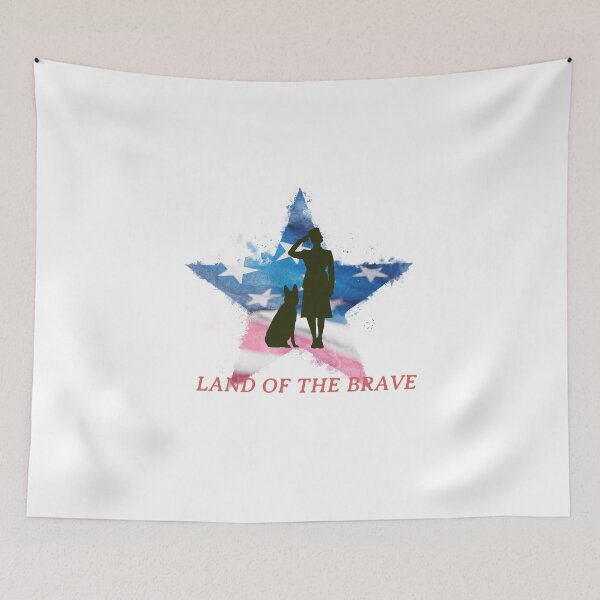 Item preview, Land OF The Brave t-shirt designed and sold by PurifiedART.