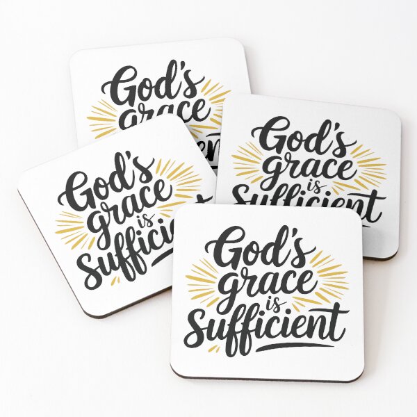 Item preview, God's Grace Is Sufficient designed and sold by thespecialtyhub.