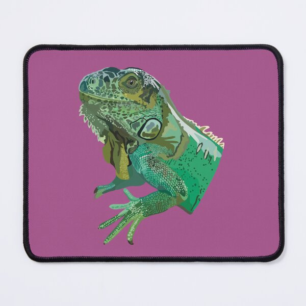 Item preview, G is for Green Iguana , Green Iguana – Vibrant Arboreal Reptile Wildlife Illustration designed and sold by PrettylittlepastelUk.