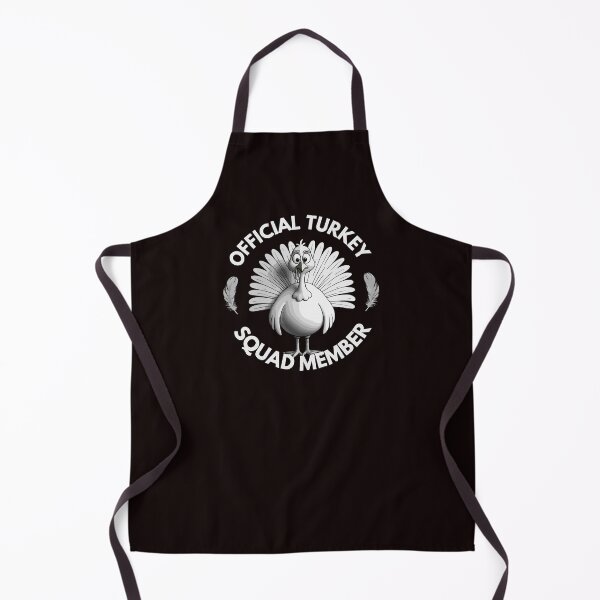 Item preview, Official Turkey Squad Member - Thanksgiving Day designed and sold by MSMPrintDesign.