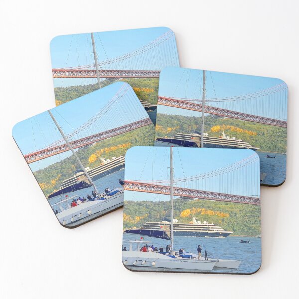 Item preview, the bridge and river life. Tejo. Lisbon designed and sold by Tereza Pilar  Art.