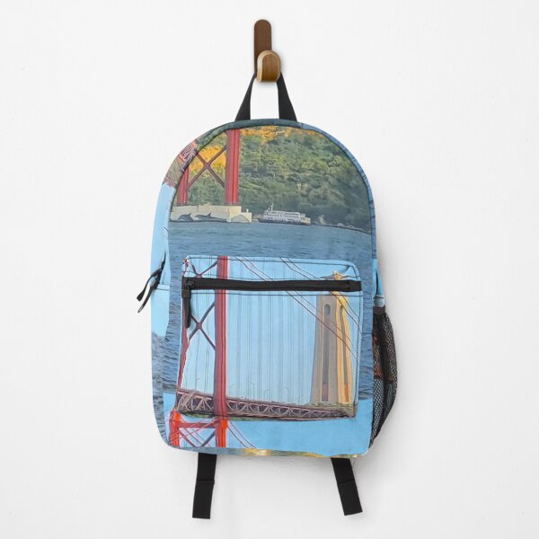 Item preview, the bridge and river life. Tejo. Lisbon designed and sold by Tereza Pilar Art.