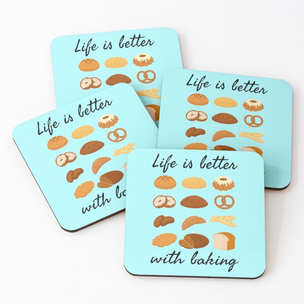 Item preview, Life is Better With Baking Funny Baker designed and sold by HappyArts90.