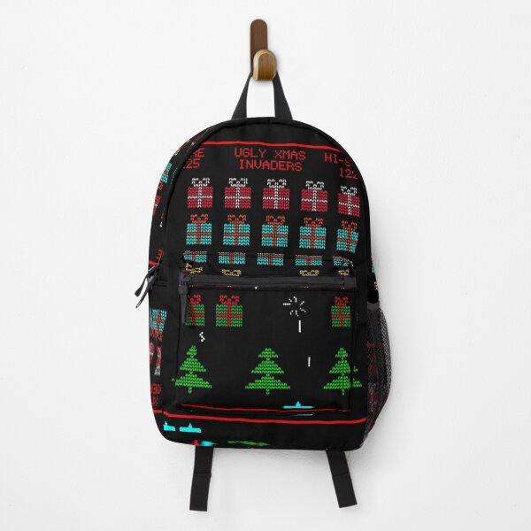 Item preview, Ugly Christmas Sweater - Space Invaders designed and sold by Offset Vinyl Film.