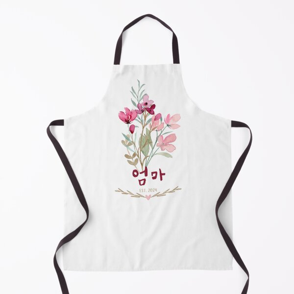 Item preview, 엄마 EST 2024 - Mom in Korean - Wild Flower Bouquet designed and sold by patternjp.