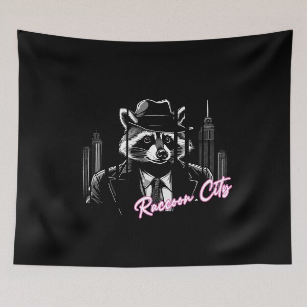 Item preview, Raccoon Cit - Dark Anime Style designed and sold by DONandEK.