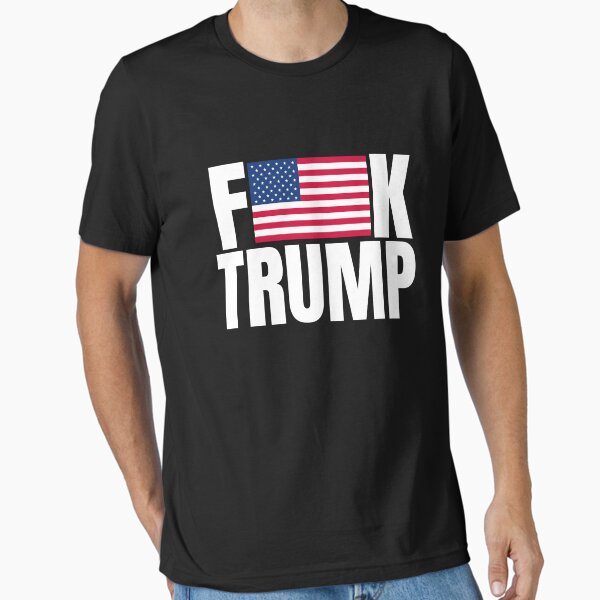 Artikel-Vorschau von Fick Trump amerikanische Flagge Shirt, designt und verkauft von dgavisuals.