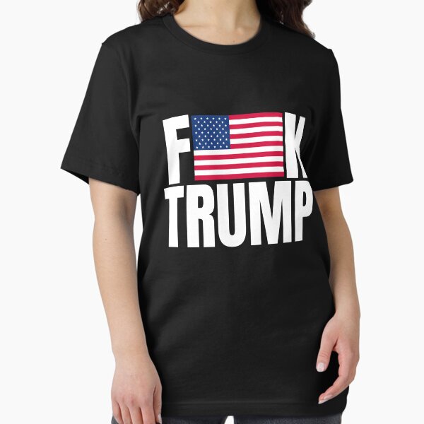 Artikel-Vorschau von Fick Trump amerikanische Flagge Shirt, designt und verkauft von dgavisuals.