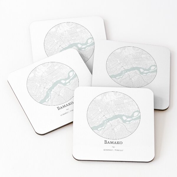 Item preview, Topography of Bamako designed and sold by JohnnysHeath.