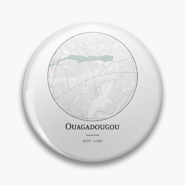 Item preview, Topography of Ouagadougou designed and sold by JohnnysHeath.