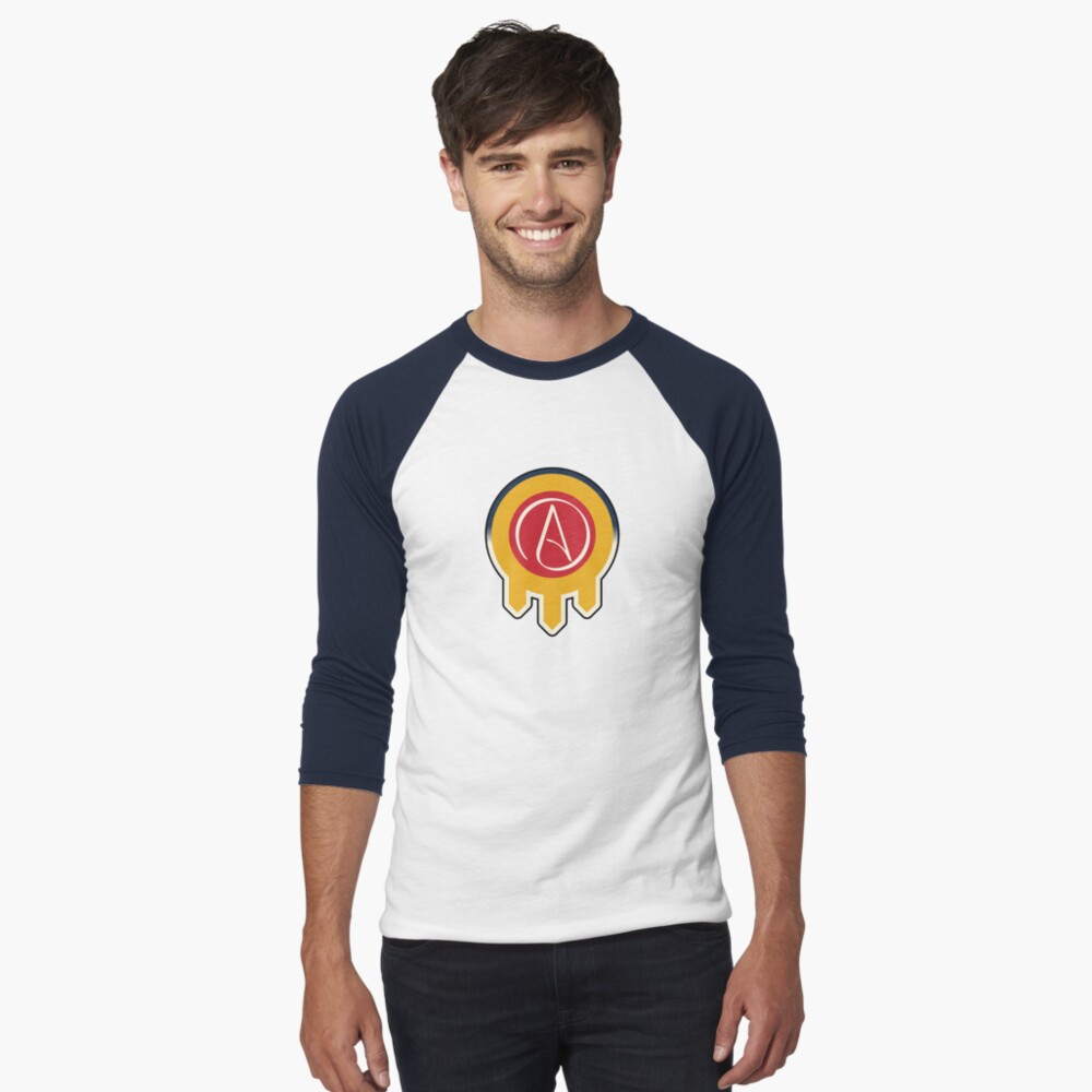 Item preview, Baseball ¾ Sleeve T-Shirt designed and sold by ACTBOD.