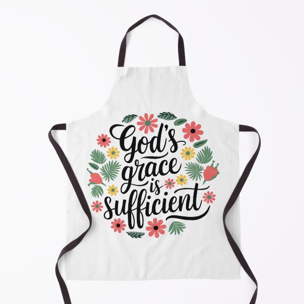 Item preview, God’s Grace Is Sufficient – Christian Bible Verse designed and sold by thespecialtyhub.
