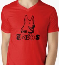 The Trews Russell Brand Logo Men's V-Neck T-Shirt
