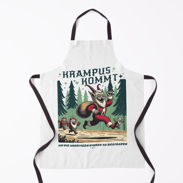 Item preview, Krampus Kommt - Vintage Christmas Folklore designed and sold by DrawHandArt.