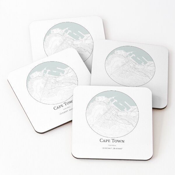 Artikelvorschau, Topographie von Cape Town entworfen und verkauft von JohnnysHeath.