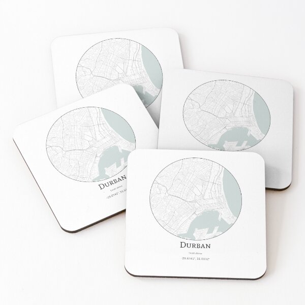 Item preview, Topography of Durban designed and sold by JohnnysHeath.