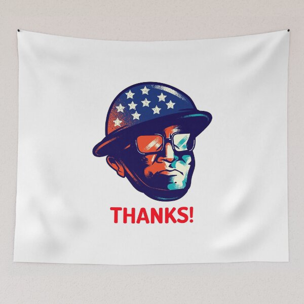Item preview, Thanks Veteran t-shirt designed and sold by PurifiedART.