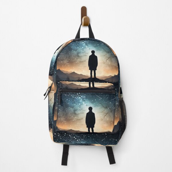 Item preview, Silhouette of a man starring at the stars designed and sold by Cookbeat.