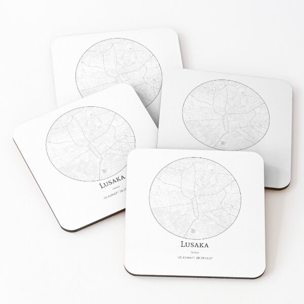Item preview, Topography of Lusaka designed and sold by JohnnysHeath.