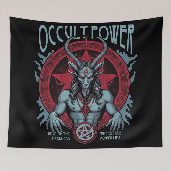 Item preview, Occult Power Dark Gothic Design designed and sold by DrawHandArt.