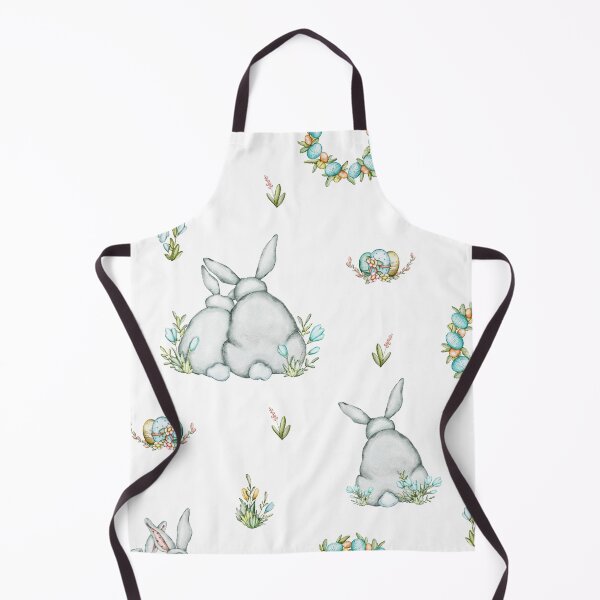 Item preview, Seamless pattern design Easter bunnies and ducks designed and sold by NelenaArt.