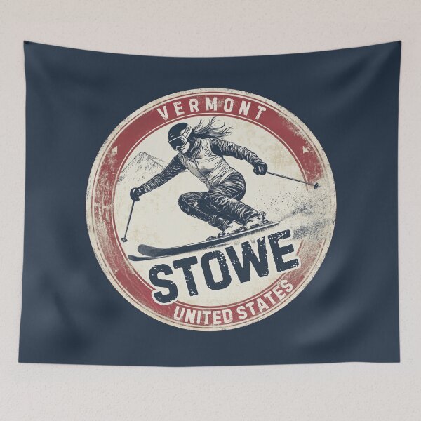 Item preview, Stowe - Vermont - United States designed and sold by GoodOldVintage.
