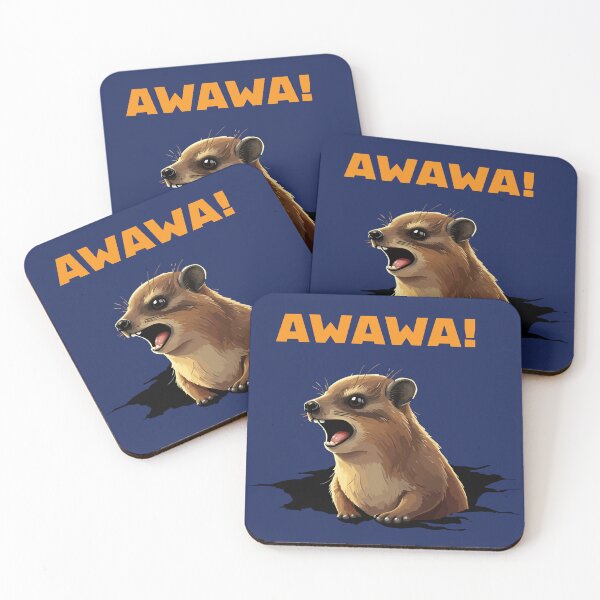 Item preview, Rock Hyrax Lover Awawa Funny Groundhog Dassi designed and sold by d247.