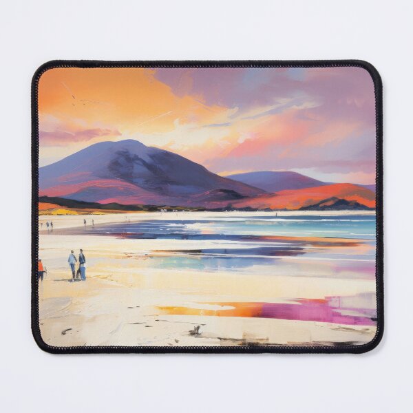 Item preview, Beach Stroll Art Print designed and sold by davidelder.